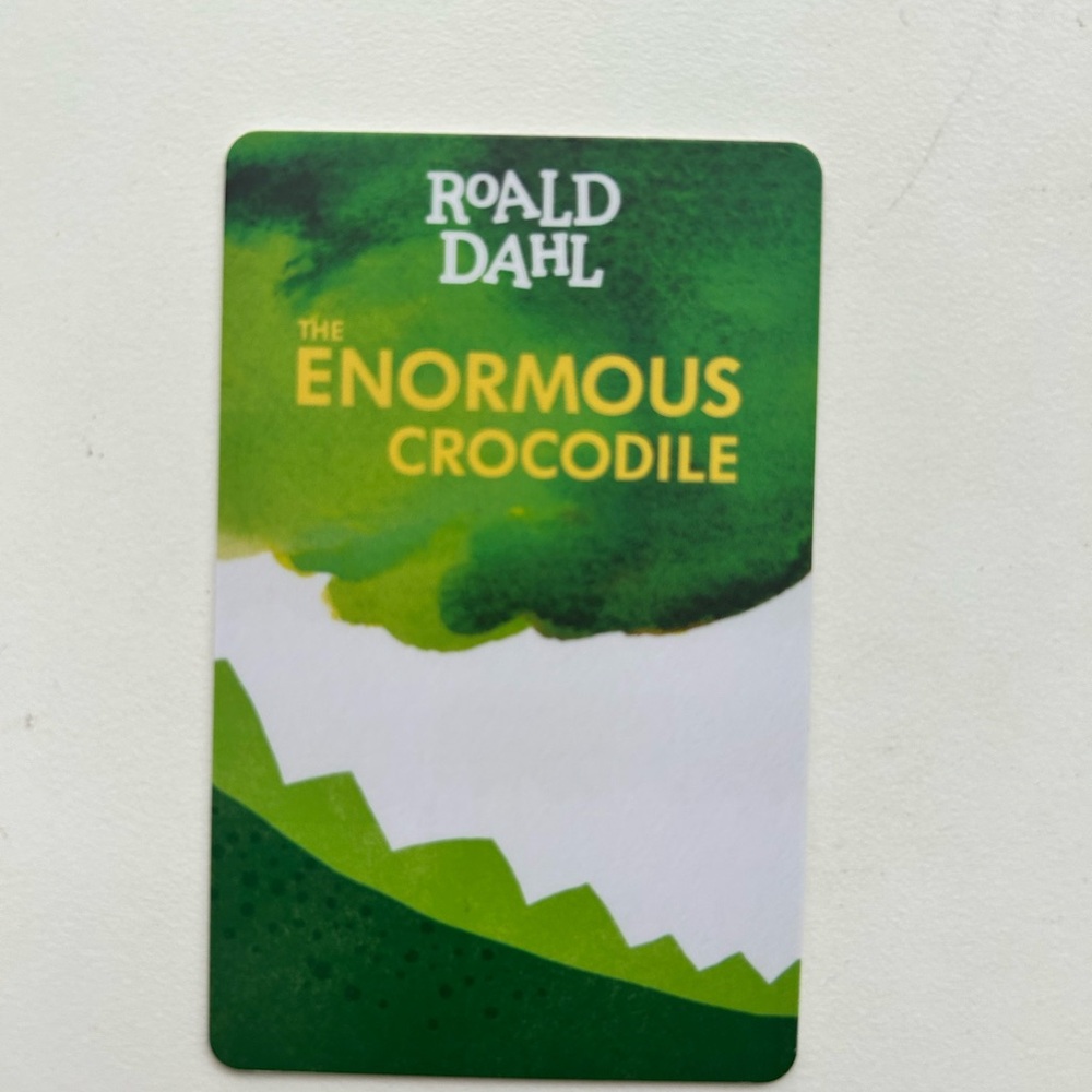 Yoto Audiobook The Enormous Crocodile Card by Roald Dahl